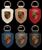 Metal clasp can With a true-to-original rotating Porsche brake disc. Genuine leather. Suitable for all Porsche car keys. Made in A collector s item specially made for the classic hook and split ring.