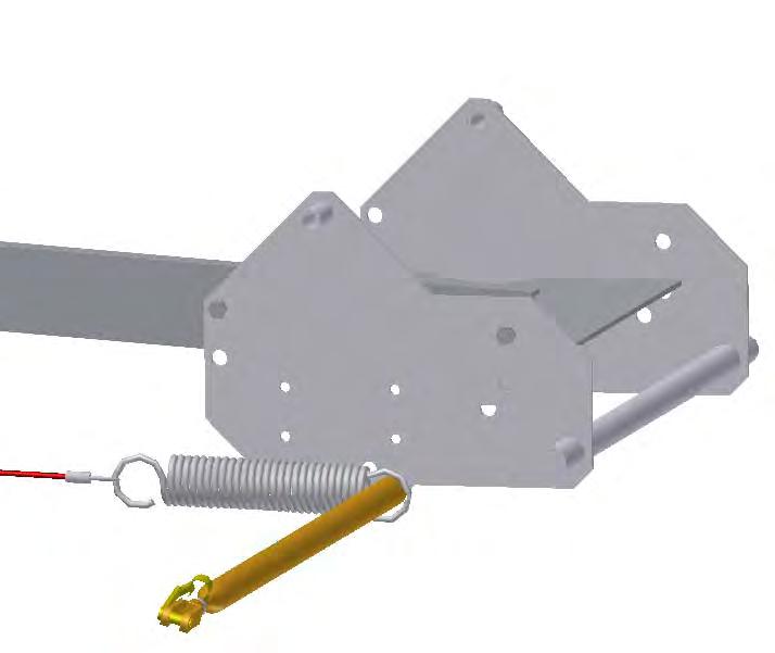 ACCESSORY MOUNT INSALLATION CHARGER Assemble accessory mount to mower frame with the bolts from engine guard. Use upper holes in accessory mount for charger.