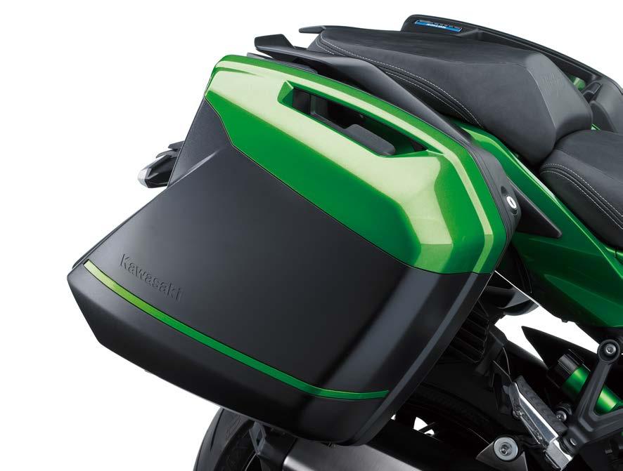TECHNICAL DETAILS: CHASSIS * The mounting system positions the panniers close to the bike s centreline.