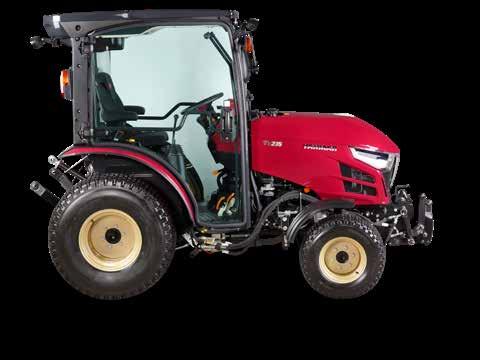 6000h DPF maintenance interval - the entire lifetime of the tractor Automatically-regenerating diesel