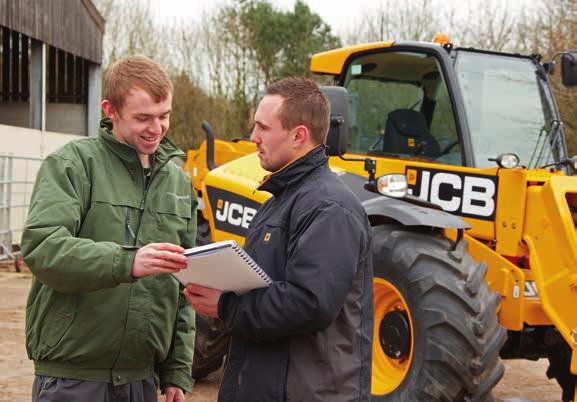 VALUE ADDED Value added JCB s worldwide customer support is first class.