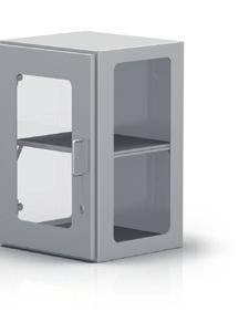 4301 full wing door wall-mounted cabinet made of stainless steel 1.