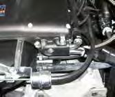 Install the provided EVAP hose on the right rearmost barb of the manifold nose and connect it to the front barb of the