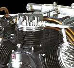 cylinder heads provide exceptional heat dissipation to ensure extended service life.