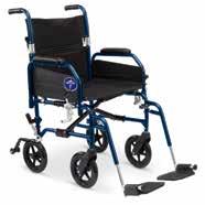 (136 kg) weight capacity In transport mode MDS806250H2 MOBILITY Item Number Arm Style Leg Style Seat W x D: MDS806250NH2 Desk Length Removable Swing-Away Detachable