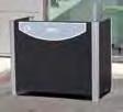 Visage Screen System The Visage Screen system is ideal for commercial use, housing developments, bring sites, parks and open spaces, to conceal wheeled bins in areas where large