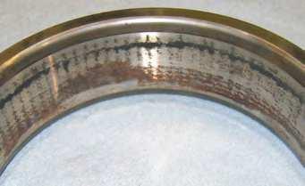 7 Bearing damage and corrective actions Corrosion Corrosion Moisture corrosion In contrast to other damage processes, corrosion can occur quickly and penetrate deeply into the material.