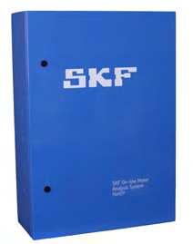 8 SKF solutions Condition monitoring technologies and service Online motor monitoring The SKF Dynamic Motor Analyzer NetEP is a permanent, stationary online motor monitoring solution that maintenance