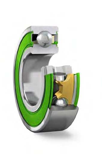 Deep groove ball bearings within this performance class are characterized by a frictional moment in the bearing that is at least 30% lower, compared to a same-sized SKF Explorer bearing when