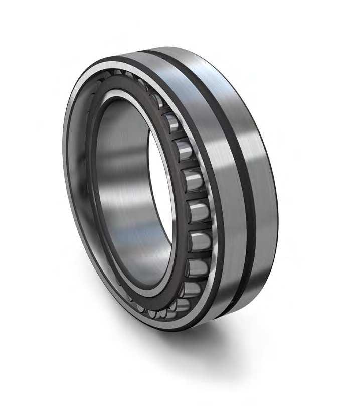 1 Rolling bearings in electric machines Spherical roller bearings Spherical roller bearings Spherical roller bearings are commonly used in large, oil lubricated electric motors and generators (
