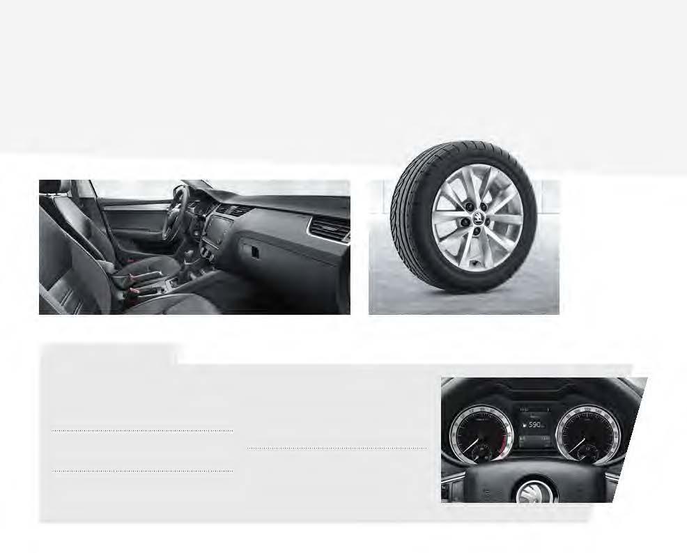 BLACK FABRIC UPHOLSTERY 16 ALCATRAS ALLOY WHEELS RECOMMENDED OPTIONS > REAR PARKING SENSORS Rear parking sensors provide both audio and visual indication as to how close you are to approaching