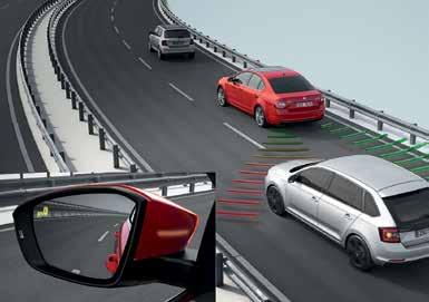 LANE ASSIST You can leave the task of keeping the car in the correct lane to Lane Assist.