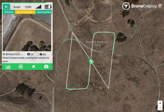 5 See Map Monitor the mission using the DroneDeploy dashboard.