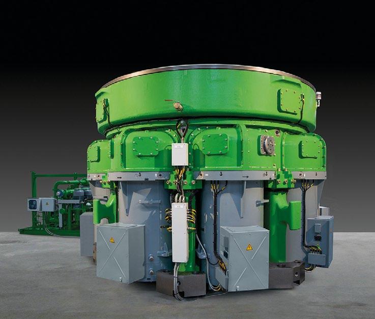 The right solution for large VRM drives Compact Planetary Electric Drive Vertical Roller Mills (VRM) represent the most widely spread milling technology for raw materials in the cement industry and
