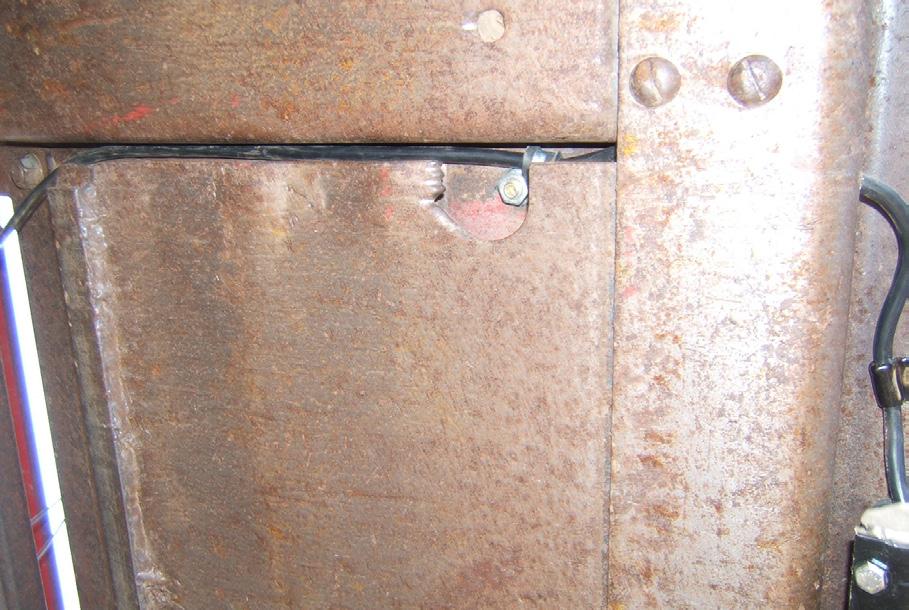 Center (Undermount). Install sensors the same as left and right above. 2. Drill ½" hole through the front edge of the cutterbar.