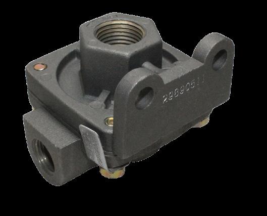 Tractor Protection Valve) Ports: (2) 1/2 Inline