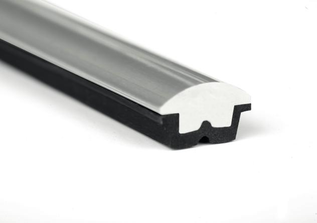 Stainless Steel and Aluminum Track Profiles One of a Kind Deutschtec SLH series' detachable stainless steel profile together with its rubber profile have brought you