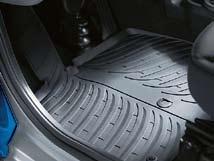 > 3 All-weather floor mats: Made of dirt- and water-resistant rubber, these non-slip