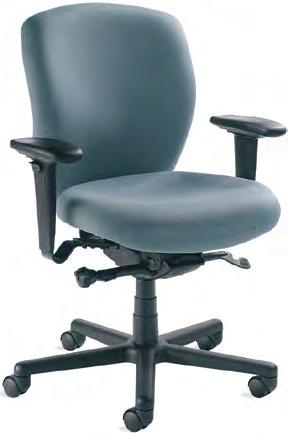 These heavy duty chairs are rated to accommodate users up to 350 or 500 pounds and easily handle the demands of 24-hour environments. Around-the-clock comfort.