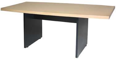 - 96 L x 48 D x 29 H Conference Table, Black