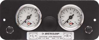 pressure gauges.