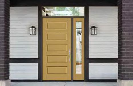 Classic-Craft Classic-Craft Canvas Collection Creates a sleek, modern entryway with a smooth, paintable surface for virtually unlimited color options both inside and out.