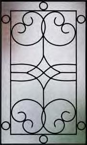 Salinas Page 138 1 Oceana glass and wrought iron come together to create a cheerful entry glass