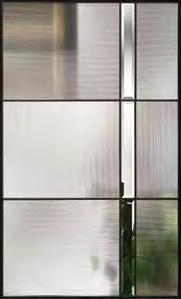 1 7 10 Brushed Nickel Glass Privacy Rating 1 Note: The use of gray baroque glass varies based on glass size.