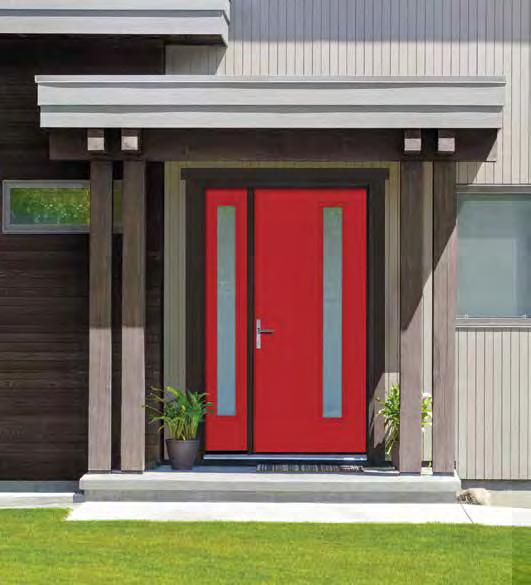 Header NEW Therma-Tru Doors Available in smooth, paintable styles, as well as wood-grained