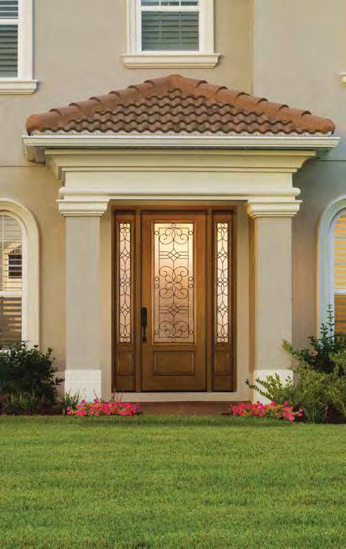 Fiber-Classic & Smooth-Star Doors Bring home the authentic look of wood with the low-maintenance