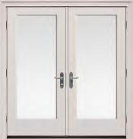 EnLiten Flush-Glazed Low-E / Clear Glass TM See page numbers above for door styles and sizes.