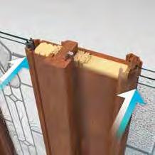 Therma-Tru Doors 5 Multi-Point Lock Multi-point locking system (recommended) engages the door and frame at three points from top to bottom, helping to preserve the weatherstrip s seal even under wind
