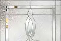 LongfordTM The traditional design of Longford integrates a hint of a Celtic knot with 1 seeded glass,