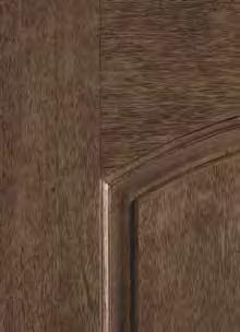 * EnLitenTM flush-glazed sidelites. Finish Options Classic-Craft Rustic entryways can be stained or painted any color. See the difference stain can make.