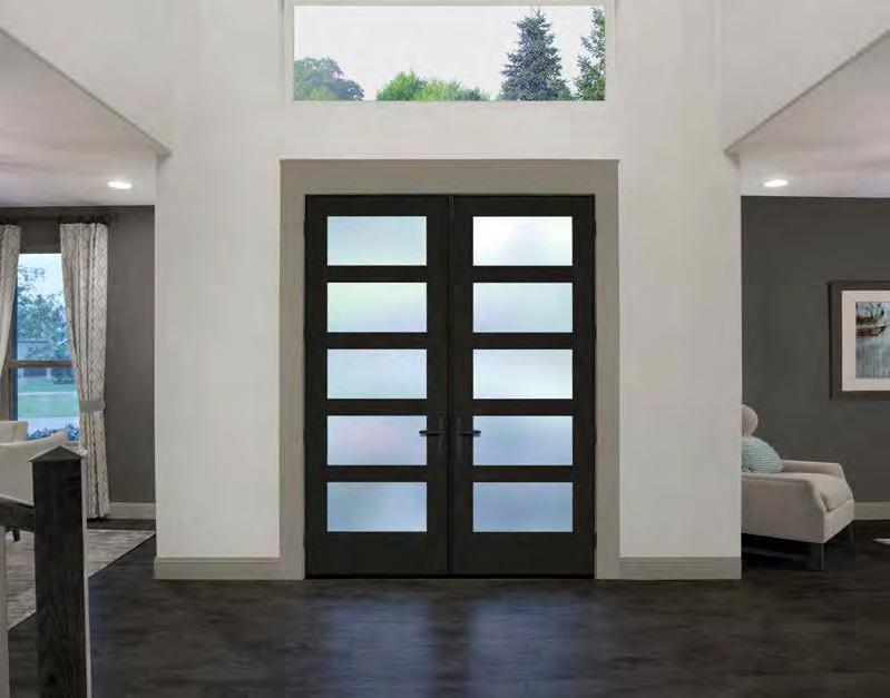 Therma-Tru Doors NEW Satin Etch Privacy & Textured Glass NEW for Classic-Craft Premium Entryways With a pure, simple design aesthetic, Satin Etch glass welcomes natural light into the home while