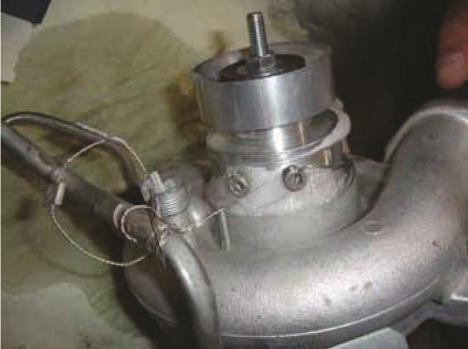 ii. Sealing of turbocompressors: All parts of the turbo must be sealed together / All the air necessary for feeding the engine must pass through the restrictor Maximum 20mm 2 nd Aluminum Seal 1.