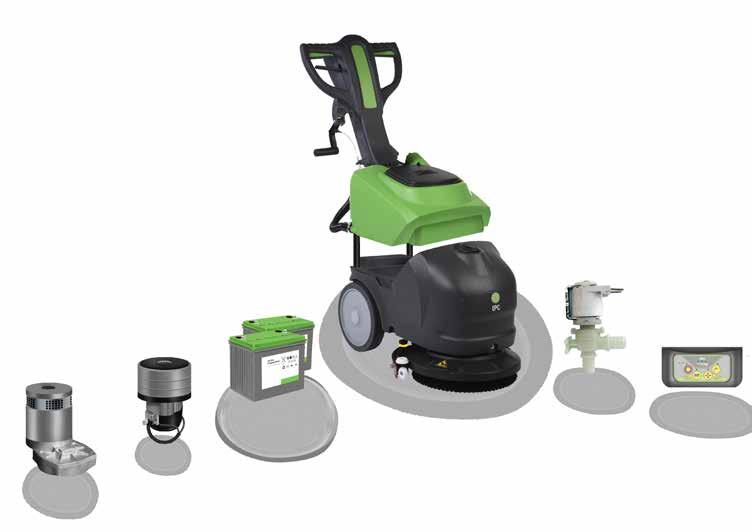 SCRUBBER DRIERS INNOVATION 15 SAVE MAINTENANCE COSTS & SPAREPARTS BATTERIES