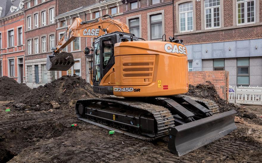 CRAWLER EXCAVATORS D-NA BUILT TO LAST AND CONTROL COMPACT PERFORMANCE The CASE Short Radius odels are the perfect achines for jobsites where space is liited, such as road or urban construction.