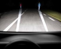 Sensing Does not need visible light Classifies pedestrians and