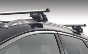 Easy installation and removal. A2211ADE00AL 2. Roof rack, aluminium (cee d & cee d GT Line - dr + 5dr) Easy to install and remove.