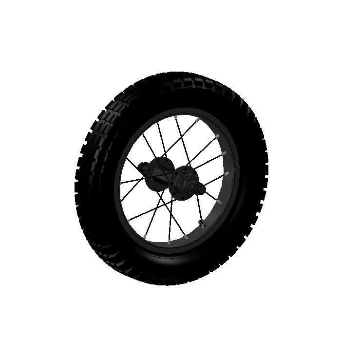 Wheel set - '', rear, threaded hub, inc. tyre Part Number: WHE00 Version:.0 TYR0 Tyre - '' x.'' TYR07 Tube - '' x.