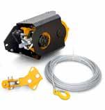 Winch FB800 with radio control set Technical data Winch 1410KPL with radio control set Parameter / Model FB800* 1410KPL Pull force, kp 800 1400 Pull speed, m/s 0,55 0,45 Pull wire length, m 35 35