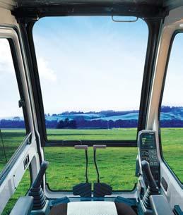 large sunroof offers upward visibility and additional ventilation.