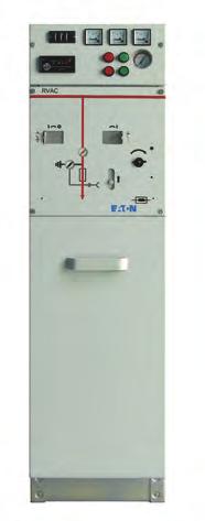 Load break switch-fuse combination panel (Function T) * Standard 630A load break switch Earth switch Fuse tube SF6 pressure gauge Voltage presence indicator Reliable interlock Operating handle Cable