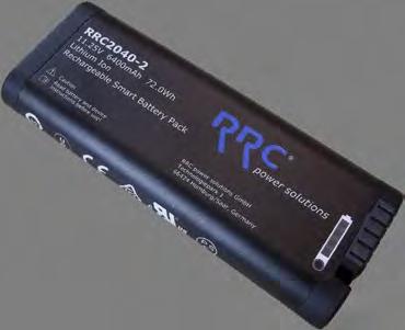 Rechargeable Lithium-ion Battery Pack RRC2040-2 Standard Li-ion battery pack RRC2040-2 6 x 18650 cells (3S2P) with 11.25V / 6400mAh / 72.