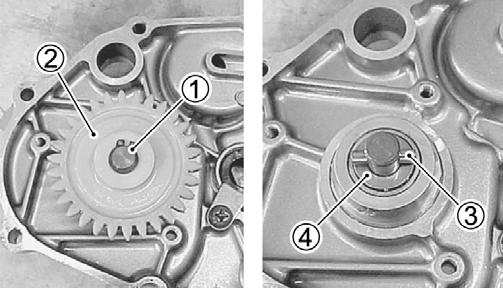 Clean all oil-pump components in cleaning solvent. 2.