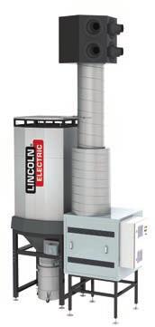 WELD FUME CONTROL The Diluter System Free standing general filtration system The Diluter is a free-standing general filtration system that reduces the overall concentration of welding fume through