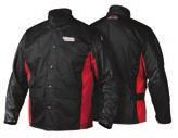 WELDING GEAR Welding Apparel SHADOW GRAIN LEATHER-SLEEVED WELDING JACKET Choose our full grain leather sleeve model with a flame retardant 100% cotton chest for added comfort and dexterity when MIG
