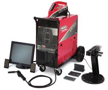 TRAINING EQUIPMENT VRTEX Mobile Engaging. Exciting. Enhancing The VRTEX Mobile is a basic, entry level welding training system.