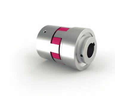 TRANSMISSION ACCESSORIES ALUMINIUM COUPLING WITH ELASTOMER AND ES TORQUE LIMITER GENERAL SPECIFICATIONS NIASA safety couplings work as a clutch by retaining balls pressed by spring.